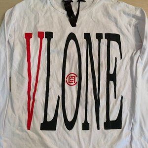 Vlone Clot Long Sleeve T Shirts/Sweat Shirt